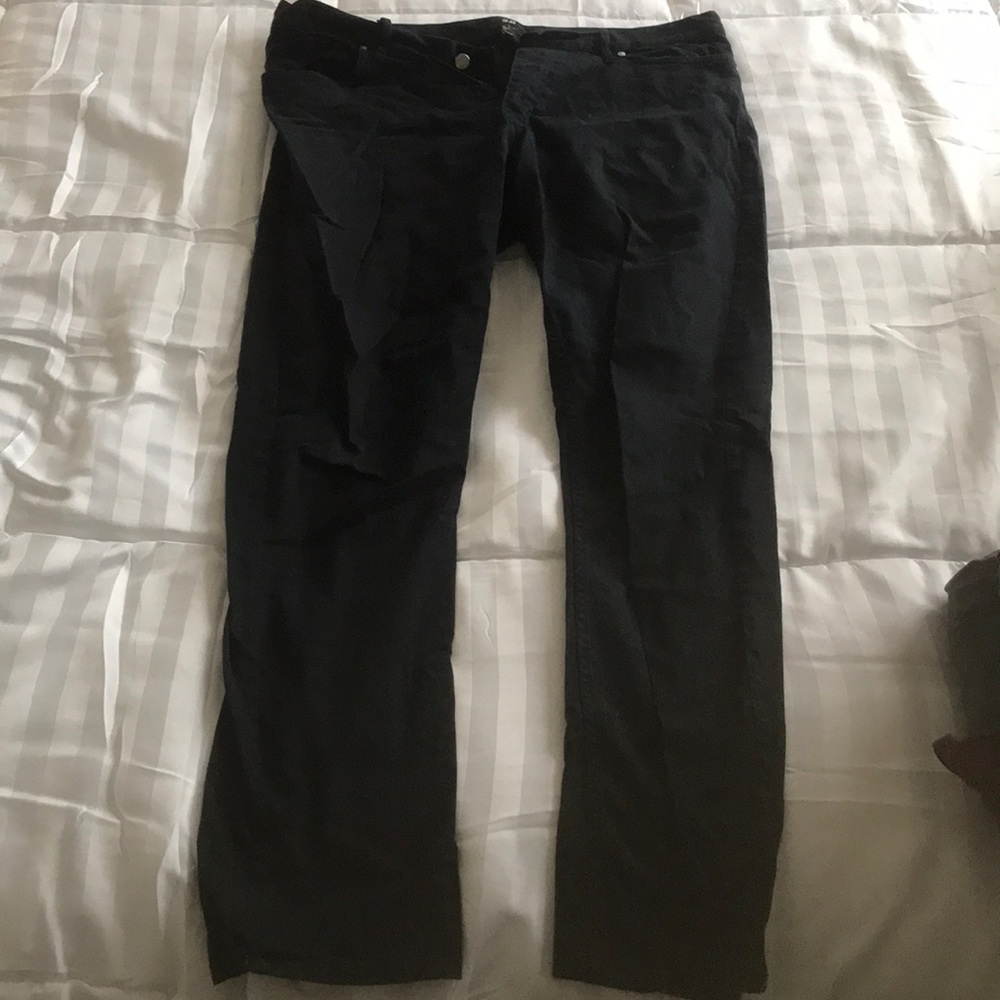 Slim fit navy chinos